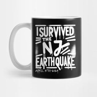 I Survived the NJ Earthquake New Jersey 4.8 magnitude Mug